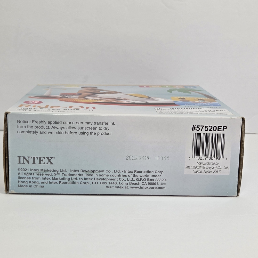 INTEX Wave Ride Inflatable‎ Pool Float Pool Toy for Kids - Picture 4 of 10